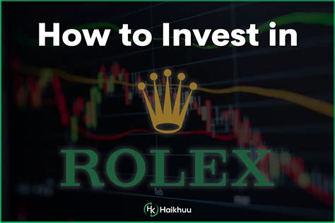 rolex watch stock symbol|Rolex stock chart.